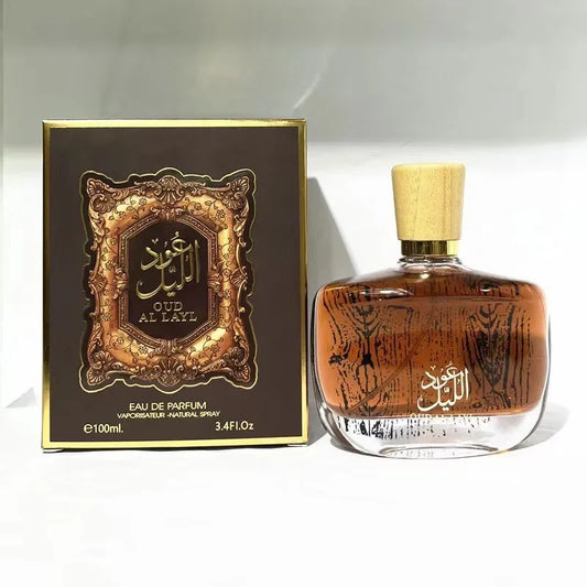 100ML Perfume For Woman Man Long Lasting Men's Original Arab Perfume Unisex OUD AL LAYL Parfum Female Fragrance Parfume
