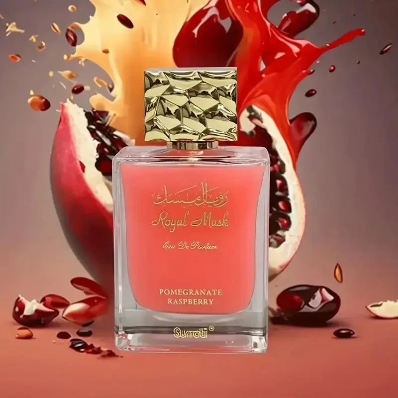 Arab Women EDP perfume Royal Musk Base Peach Strawberry Egg Fruit Elegant Floral Fruit Long lasting High quality Fragrance
