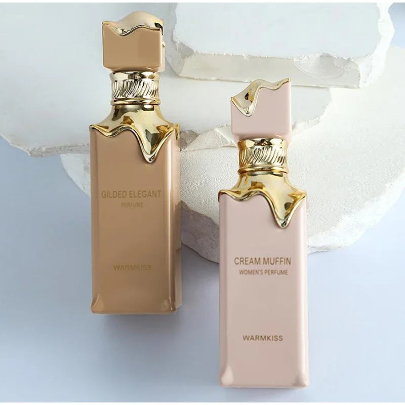 Luxury Cream Muffin Perfume Spray,Arab Dubai Men Women Scent,Strawberry/Grape/Caramel/Milk/Musk/Vanilla Fruity Fragrance Mist