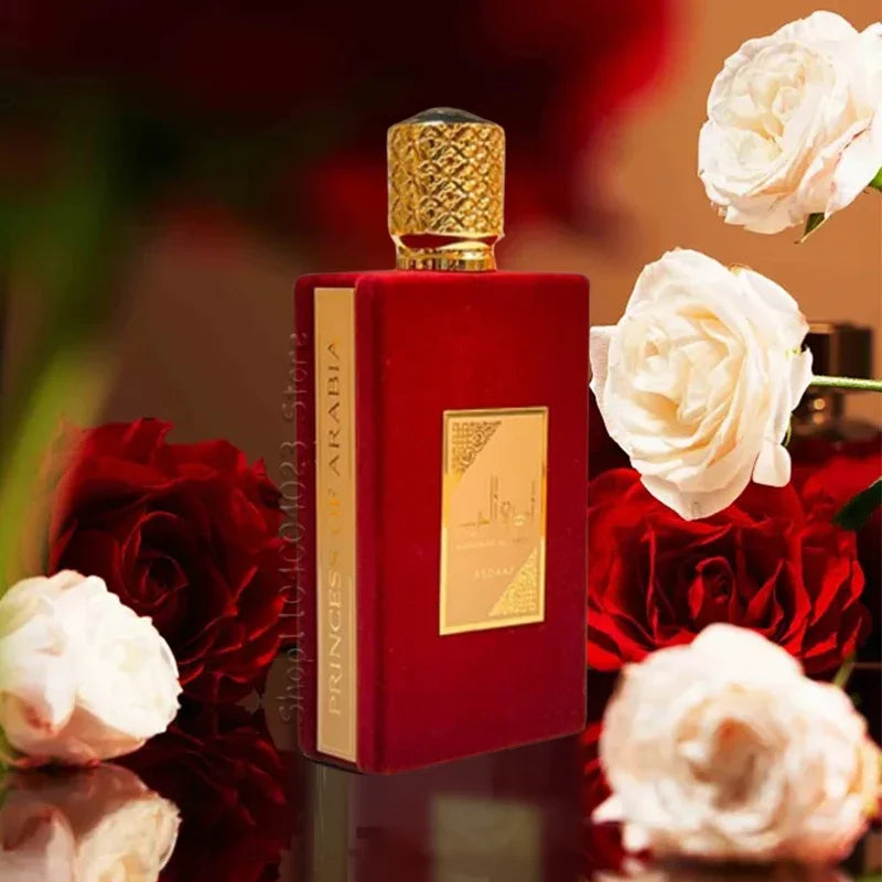 100ml Lattafa Asdaaf Ameerat Al Arab Eau de Parfum | Authentic Arabian Fragrance | Longlasting, Attractive Scent for Women