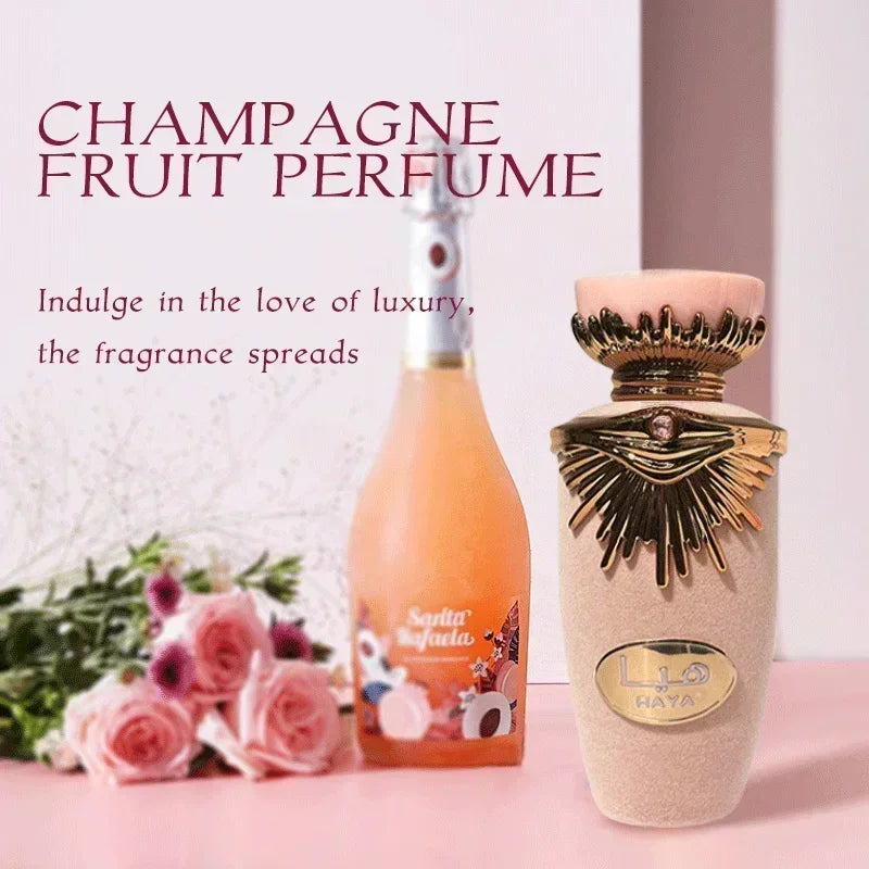 Pheromone Transmission Dateable New 100ml Perfumes Arabes Original High Quality HAYA Fruit Eau De Toilette Long Lasting Smell