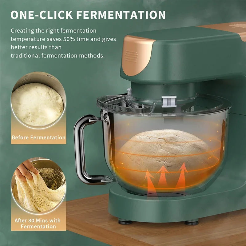 Factory customization home kitchen electric cake aid 6.5L 7L 8L 10L SUS304 bowl stand food mixer machines