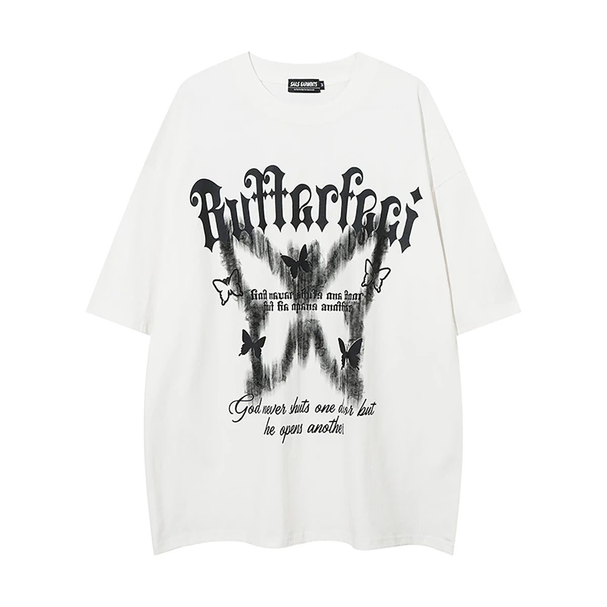 Summer newprint T-shirt Men's T-shirt Fashion brand High street loose design hiphop couple T-shirt 2025 New model Fashionable