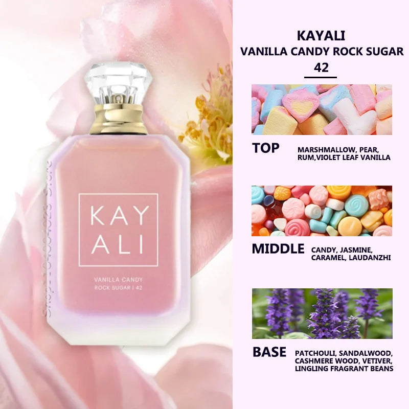 100ML Kayali Original Arabian Women Perfume Middle Eastern Brand Perfume High Quality Long-lasting Fragrance Eau De Parfume
