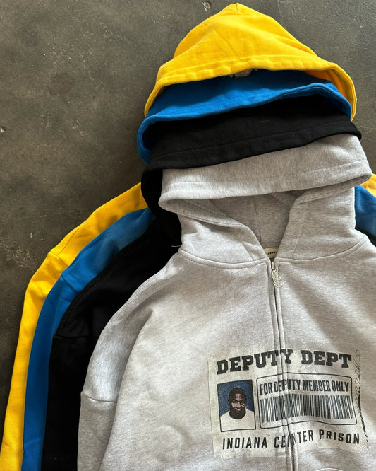 Y2K Fashion Hoodie Coat