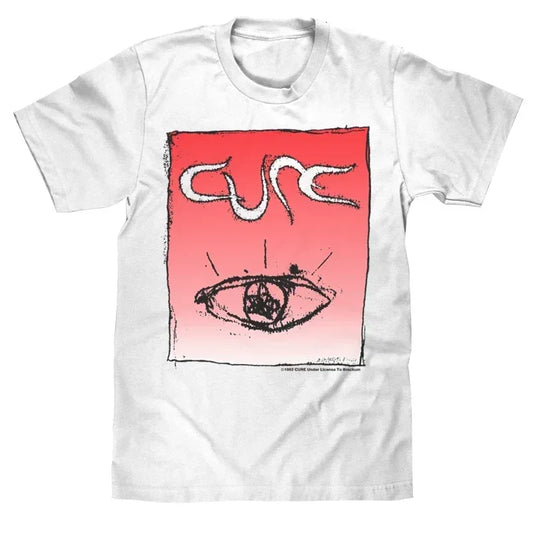 Men Clothing 1992 The Cure Treatment Band Vintage American Retro Rock Short Sleeve T-shirt High Quality Luxury Brand Tops