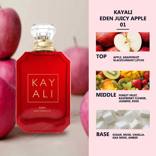 100ML Kayali Original Arabian Women Perfume Middle Eastern Brand Perfume High Quality Long-lasting Fragrance Eau De Parfume