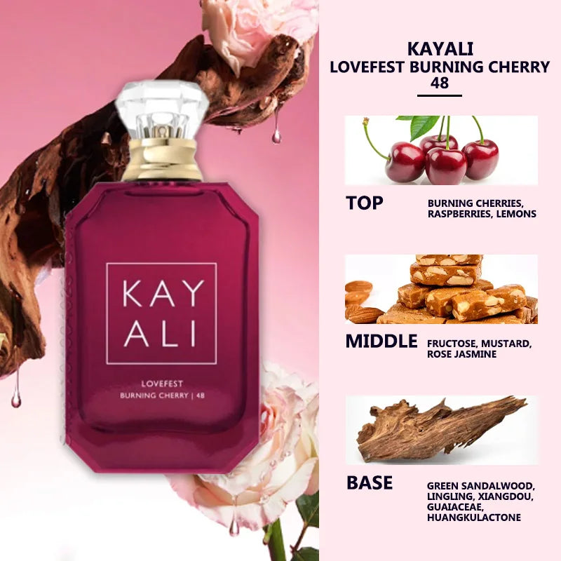 100ML Kayali Original Arabian Women Perfume Middle Eastern Brand Perfume High Quality Long-lasting Fragrance Eau De Parfume