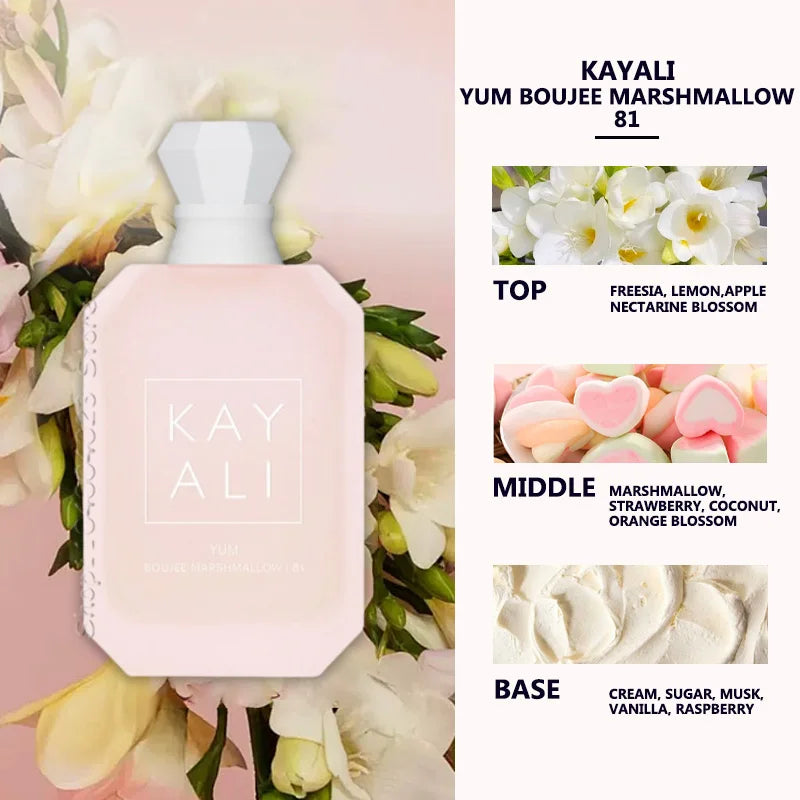 100ML Kayali Original Arabian Women Perfume Middle Eastern Brand Perfume High Quality Long-lasting Fragrance Eau De Parfume