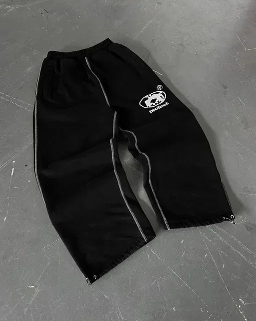 KASH Patch Y2K Sweat Pants