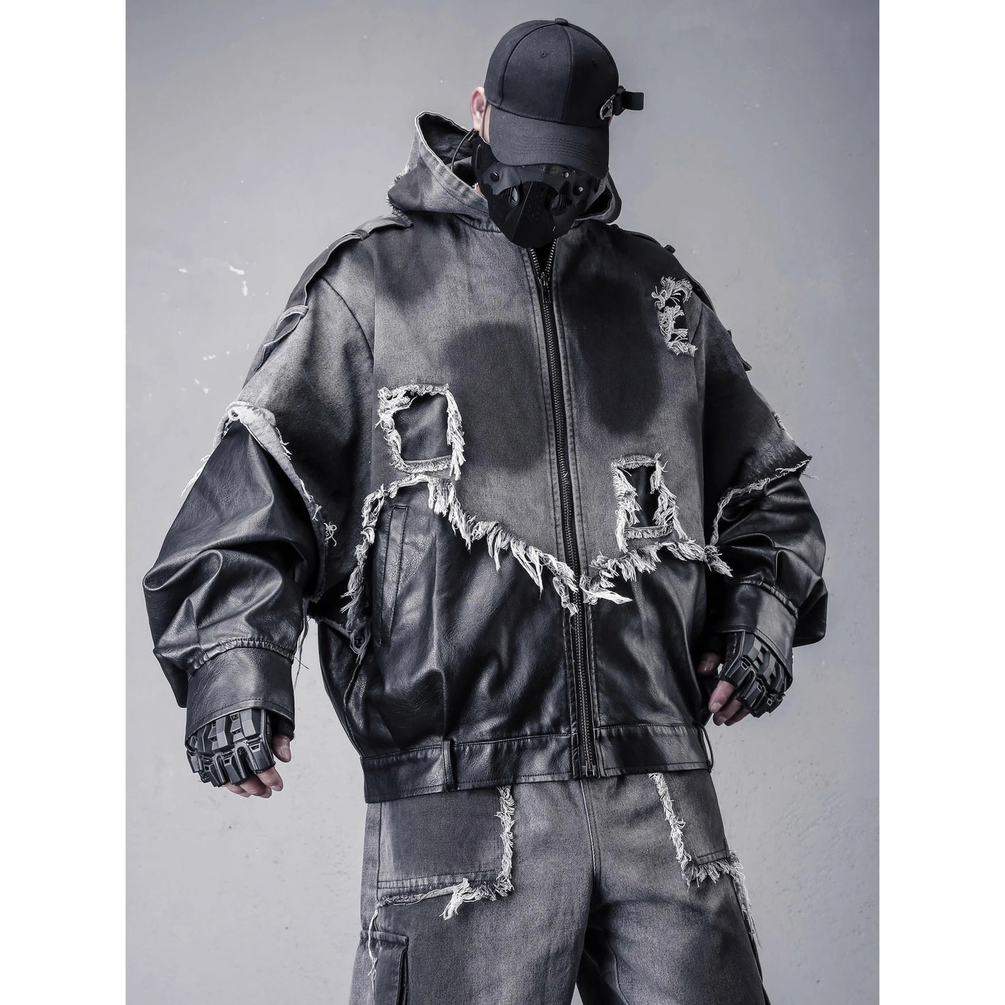 Vintage Distressed Mens Jacket